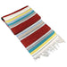 100% Cotton Red Serape Blanket - CEMCUI