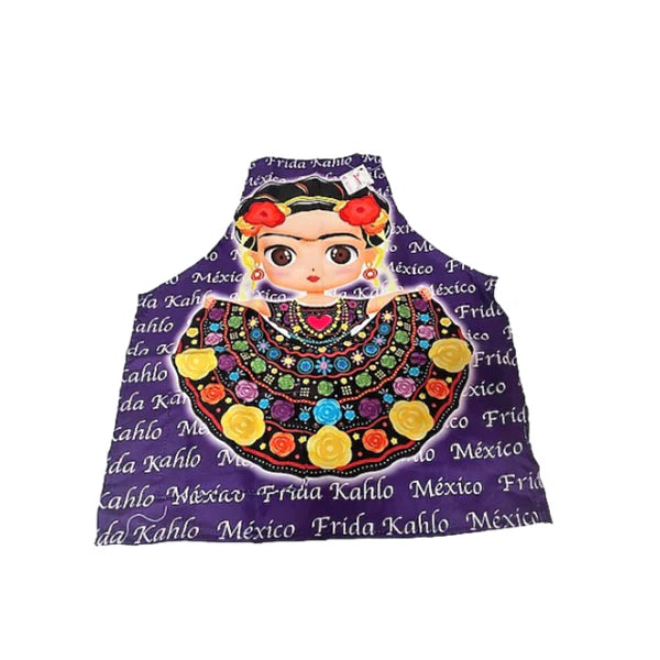 La Mexicana Kitchen Apron Asst. Colors lrg - Case - 6 Units