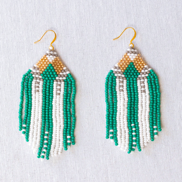 Angela Seed Bead Earrings - CEMCUI