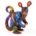 Armadillo - Oaxacan Alebrije Wood Carving - CEMCUI