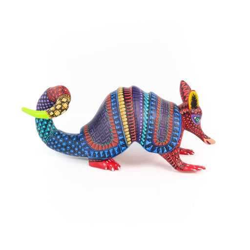 Armadillo - Oaxacan Alebrije Wood Carving - CEMCUI