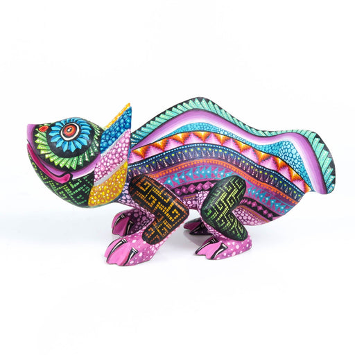 Axolotl - Oaxacan Alebrije Wood Carving - CEMCUI