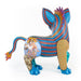 Aztec Xoloitzcuintle Dog - Oaxacan Alebrije Wood Carving - CEMCUI