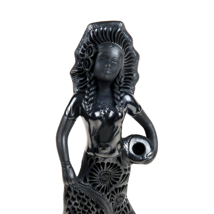 Barro Negro (Mexican Black Clay): Beautiful Oaxacan Woman - CEMCUI