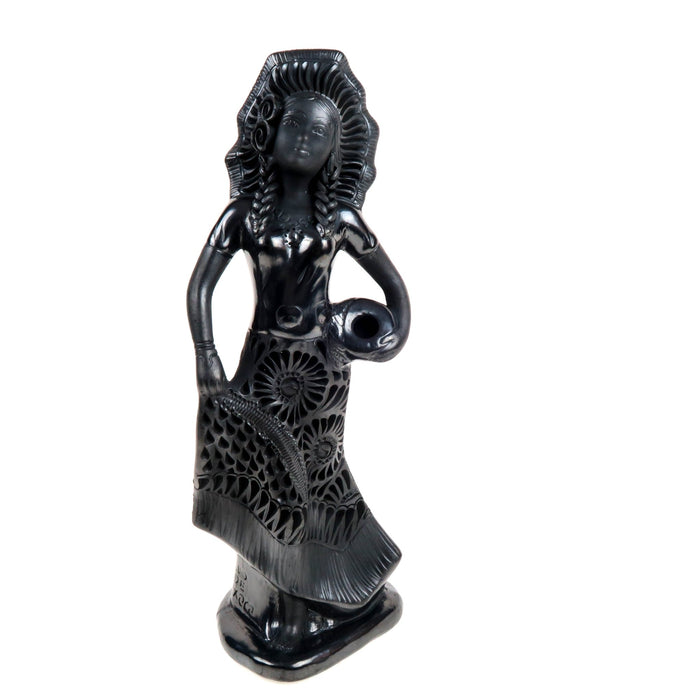 Barro Negro (Mexican Black Clay): Beautiful Oaxacan Woman - CEMCUI