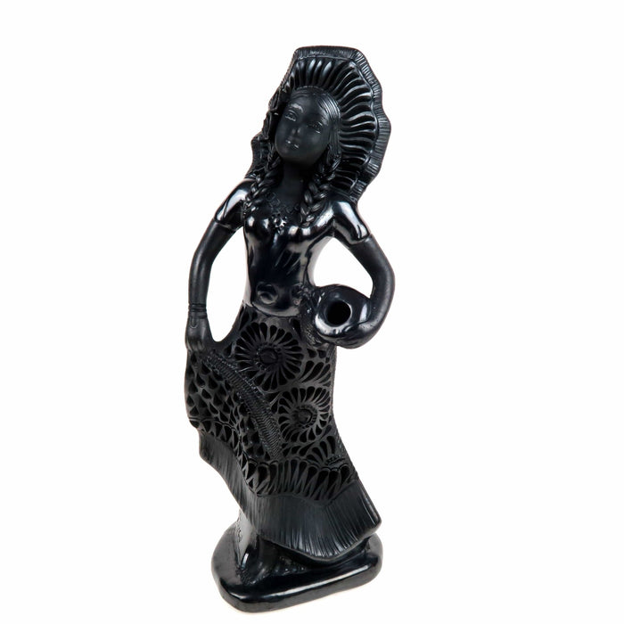 Barro Negro (Mexican Black Clay): Beautiful Oaxacan Woman - CEMCUI