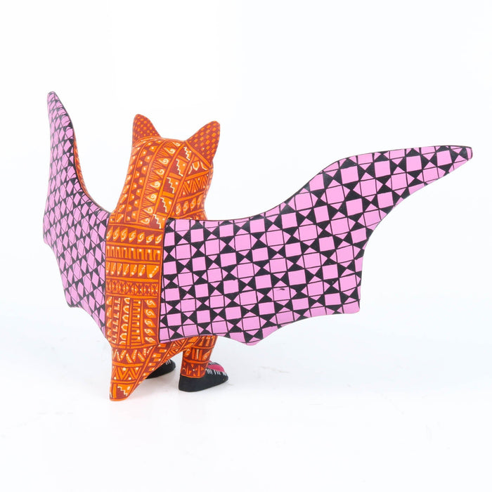 Bat - Oaxacan Alebrije Wood Carving - CEMCUI