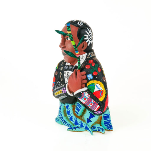 Benito Juarez - Oaxacan Wood Carving - Eleazar Morales - CEMCUI