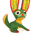 Big Eared Rabbit (Green) - Oaxacan Alebrije Wood Carving - CEMCUI