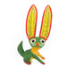 Big Eared Rabbit (Green) - Oaxacan Alebrije Wood Carving - CEMCUI