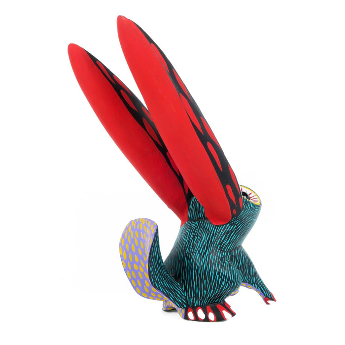 Big Eared Rabbit - Oaxacan Alebrije Wood Carving - CEMCUI