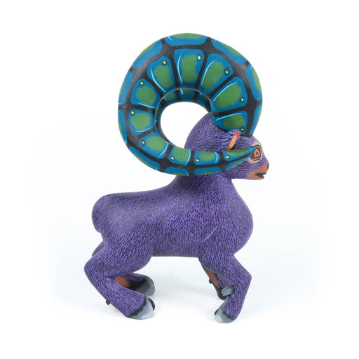 Bighorn Ram - Oaxacan Alebrije Wood Carving - CEMCUI