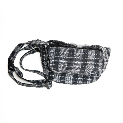 Black Ikat Fanny Pack - CEMCUI