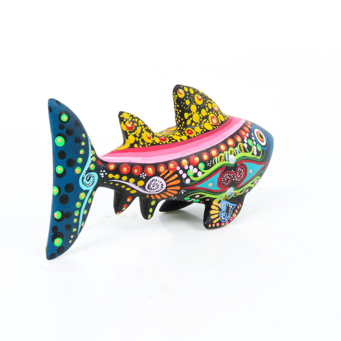 Black Shark - Oaxacan Alebrije Wood Carving - CEMCUI