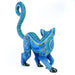 Blue Lemur - Oaxacan Alebrije Wood Carving - CEMCUI