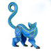 Blue Lemur - Oaxacan Alebrije Wood Carving - CEMCUI