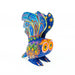 Blue Owl - Oaxacan Alebrije Wood Carving - CEMCUI