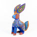 Blue Rabbit - Oaxacan Alebrije Wood Carving - CEMCUI