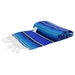 Blue Serape Isla Blanket - CEMCUI