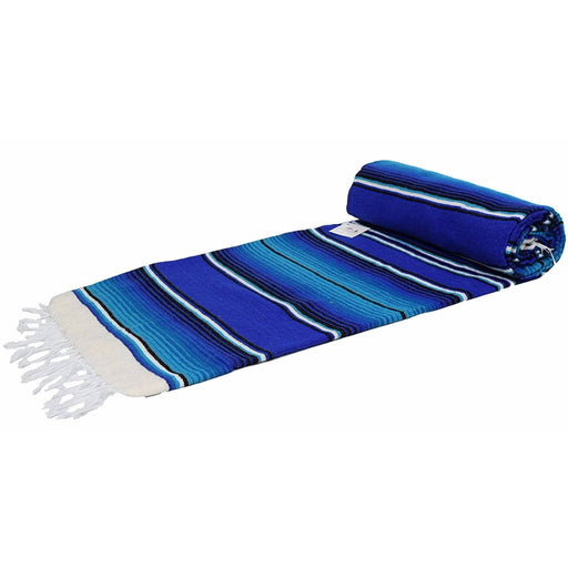 Blue Serape Isla Blanket - CEMCUI