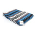 Bright Blue Mexican Falsa Blanket - CEMCUI