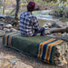 Canvas Camping Blanket - Waxed Canvas Outdoor Blanket / Bushcraft Blanket - CEMCUI