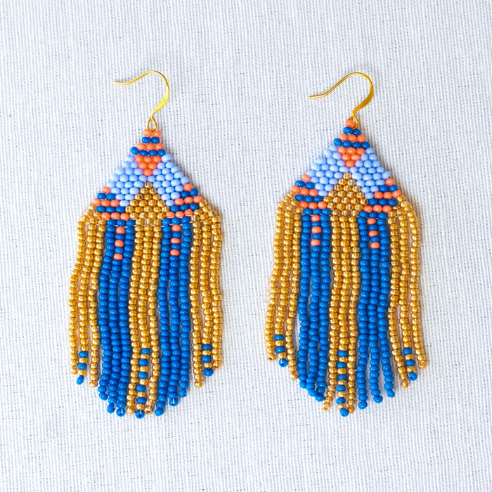 Carina Seed Bead Earrings - CEMCUI