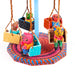 Carnival Animals Swing - Oaxacan Alebrije Wood Carving - CEMCUI