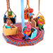 Carnival Animals Swing - Oaxacan Alebrije Wood Carving - CEMCUI