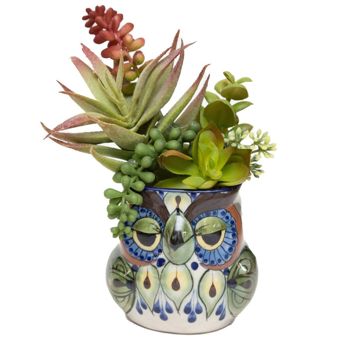 Ceramic Owl Planter - CEMCUI