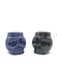 Ceramic - Set of 4 Skull - Shaped Mezcal/Tequila Shot Glasses – Inspired by Mexican Folklore - CEMCUI