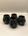 Ceramic - Set of 4 Skull - Shaped Mezcal/Tequila Shot Glasses – Inspired by Mexican Folklore - CEMCUI