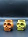 Ceramic - Set of 4 Skull - Shaped Mezcal/Tequila Shot Glasses – Inspired by Mexican Folklore - CEMCUI