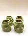 Ceramic - Set of 4 Skull - Shaped Mezcal/Tequila Shot Glasses – Inspired by Mexican Folklore - CEMCUI