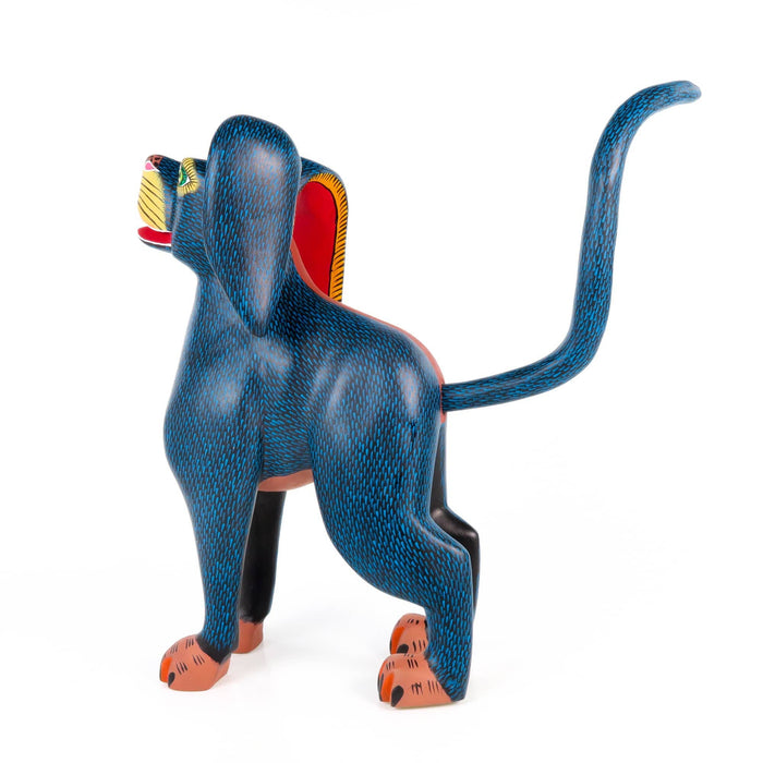 Cheerful Dog - Oaxacan Alebrije Wood Carving - CEMCUI