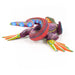 Cheerful Iguana - Oaxacan Alebrije Wood Carving - CEMCUI