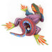 Cheerful Iguana - Oaxacan Alebrije Wood Carving - CEMCUI