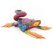 Cheerful Iguana - Oaxacan Alebrije Wood Carving - CEMCUI