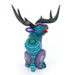 Cheerful Moose - Oaxacan Alebrije Wood Carving - CEMCUI