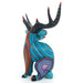 Cheerful Moose - Oaxacan Alebrije Wood Carving - CEMCUI