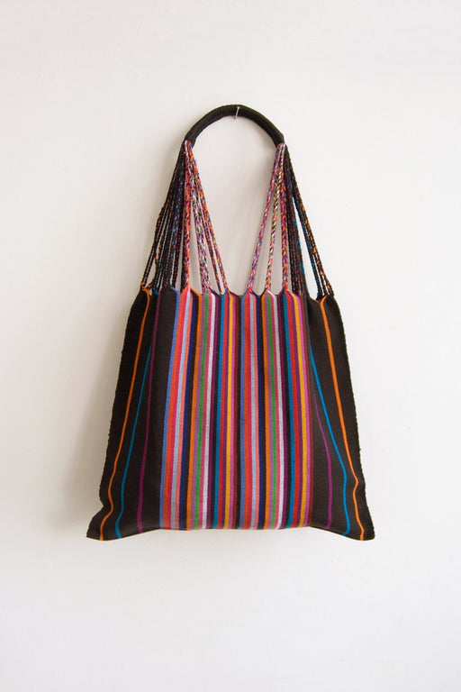 CHIAPAS Hammock Bag - Black Multicolor - CEMCUI