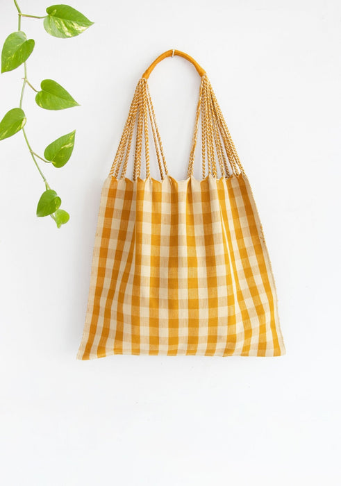 CHIAPAS Hammock Bag - Marigold Checkerboard - CEMCUI