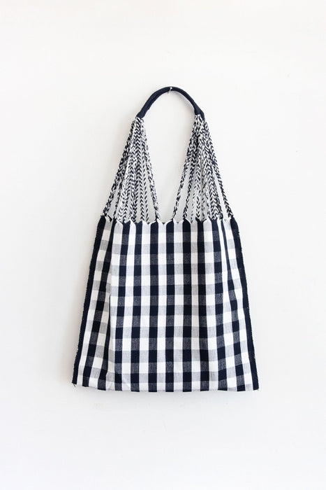 CHIAPAS Hammock Bag - Navy Checkerboard - CEMCUI