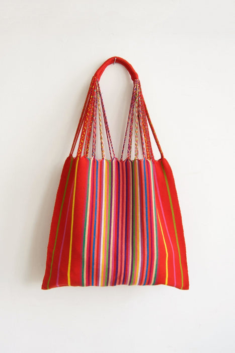 CHIAPAS Hammock Bag - Red Multicolor - CEMCUI