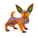 Chihuahua - Oaxacan Alebrije Wood Carving - CEMCUI