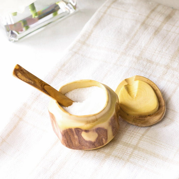 Coffeewood Sugar Bowl and Spoon - CEMCUI