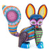 Colorful Fox - Oaxacan Alebrije Wood Carving - CEMCUI