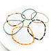 Confetti Seed Bead Bracelets - Set of 6 - CEMCUI