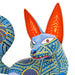 Coyote - Oaxacan Alebrije Wood Carving - CEMCUI