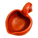 Craft by Order Beautiful set of 4 red clay espresso heart cup - CEMCUI
